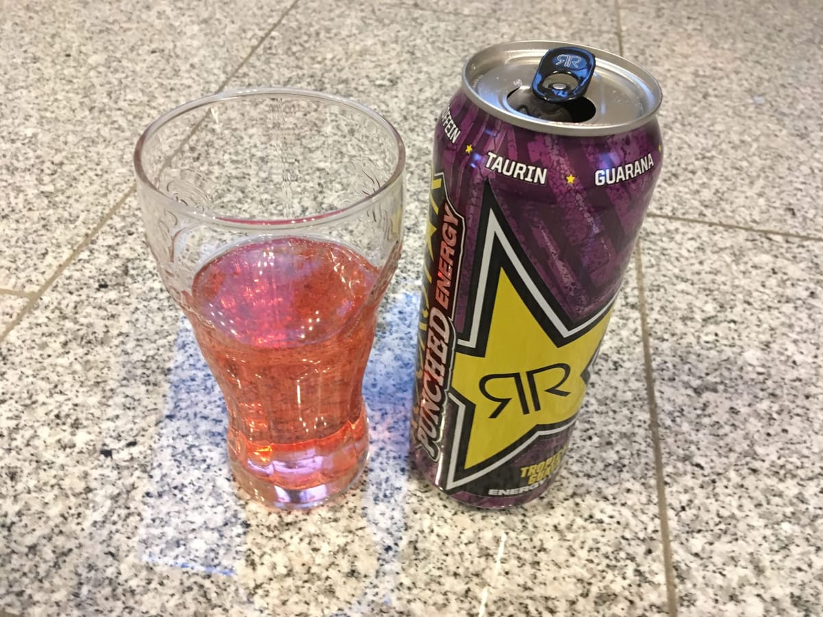 Rockstar Energy Drink Tropical Guava